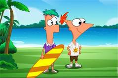 Одень Финеса и Ферба - Phineas and Ferb Dress Up